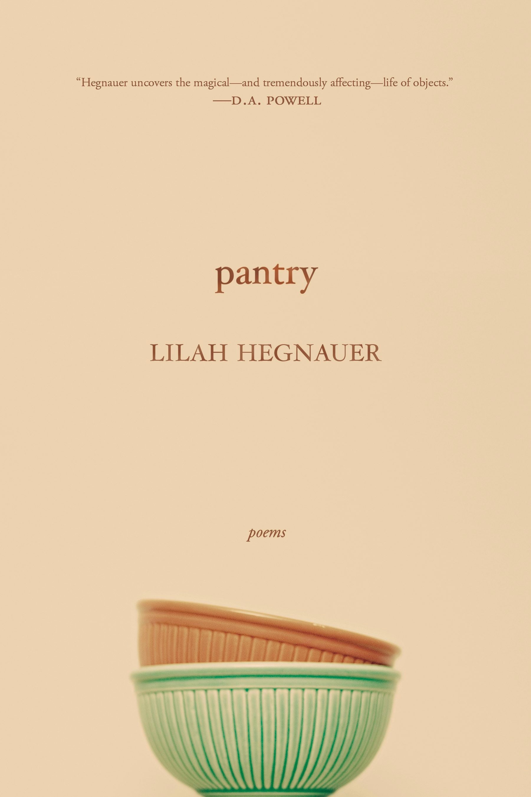 Book cover image for Pantry ISBN: 9781938235023